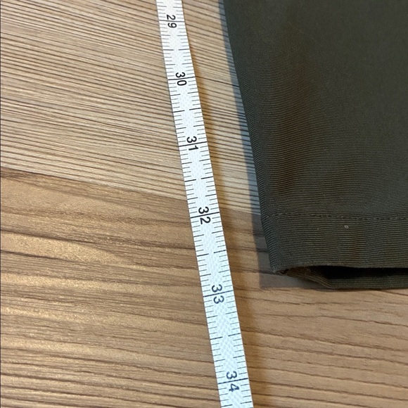 Lululemon Men’s ABC Pant Army Green Size 38 Stretch 5 Pocket Comfort - Picture 5 of 11